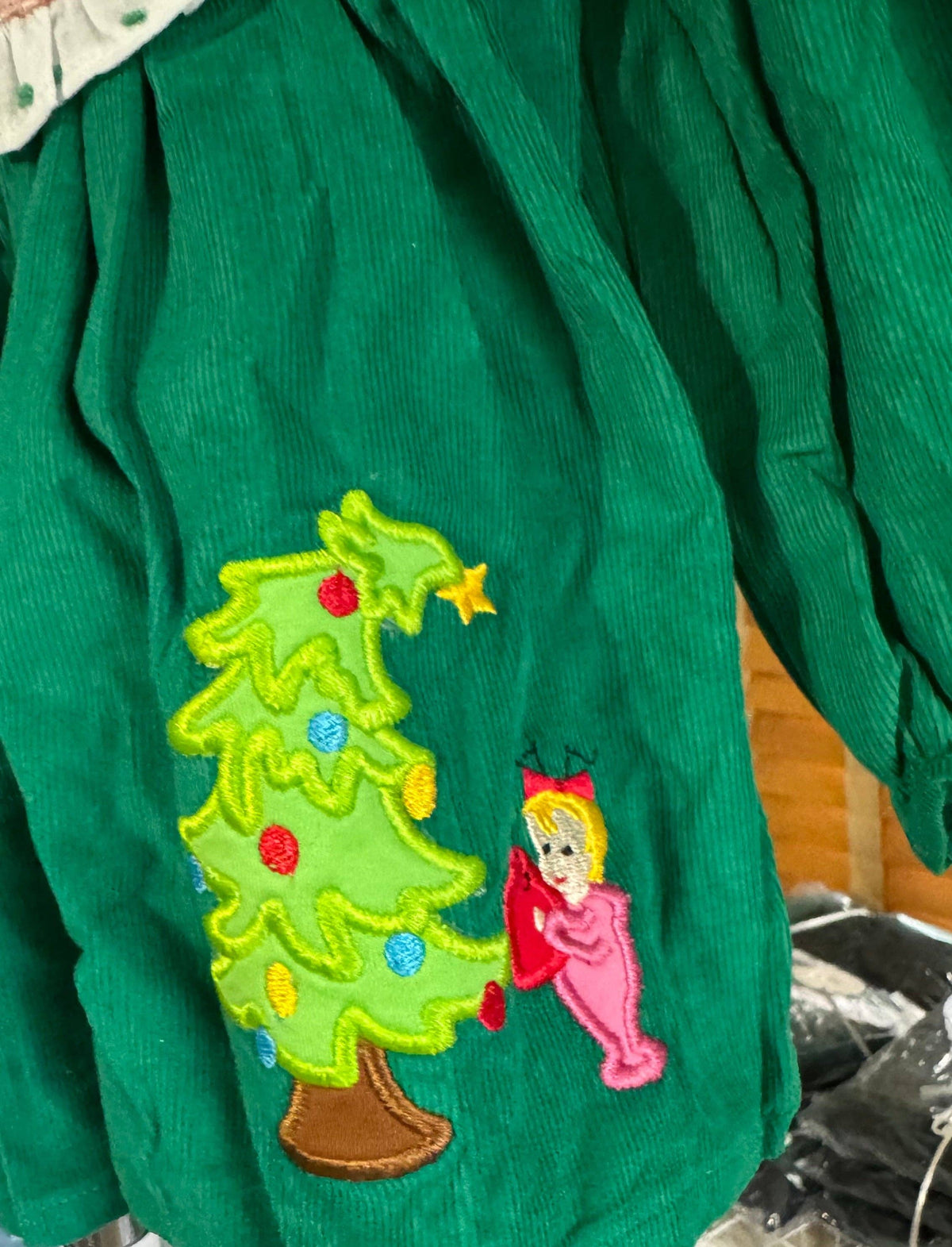 RTS: WHERE ARE YOU CHRISTMAS DIAPER SET (DRESS LENGTH FOR 5T+)